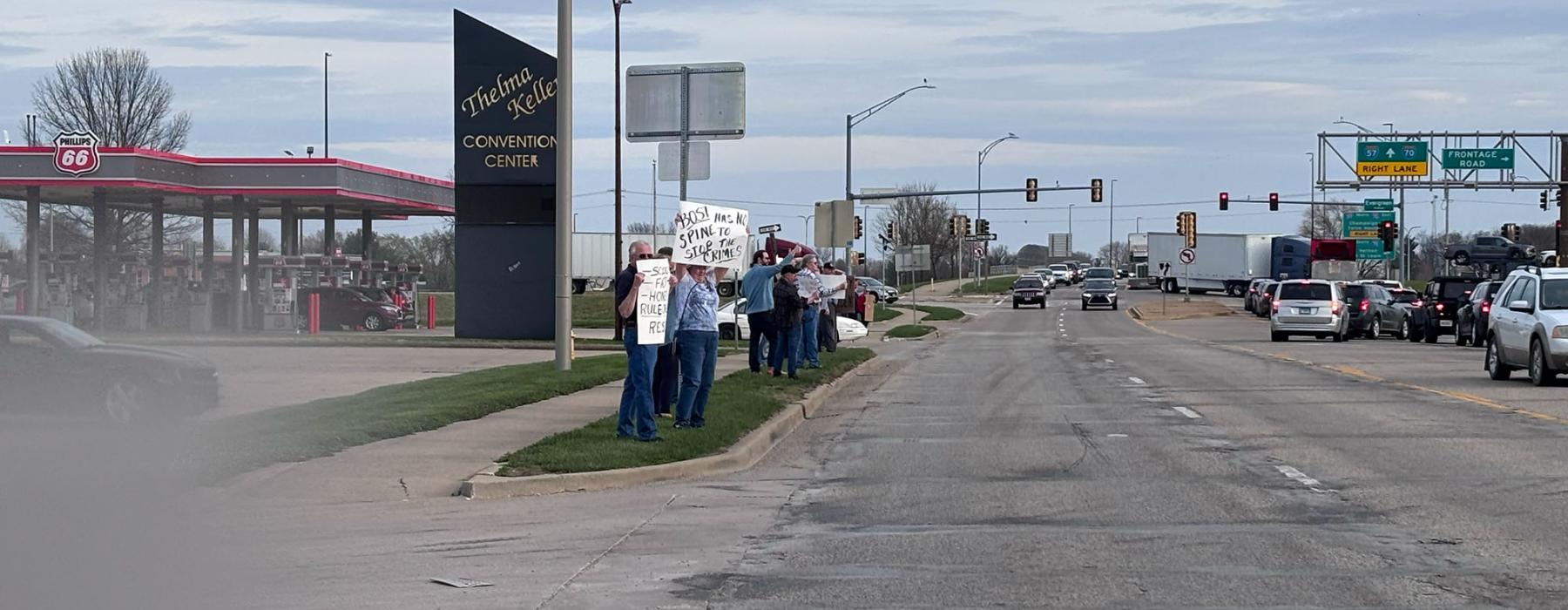 Protest in Effingham, IL
